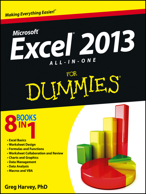 Cover image for Excel 2013 All-in-One For Dummies